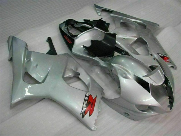 Silver 2003-2004 GSXR 1000 Motorcycle Fairings Silver 2003-2004 GSXR 1000 Motorcycle Fairings