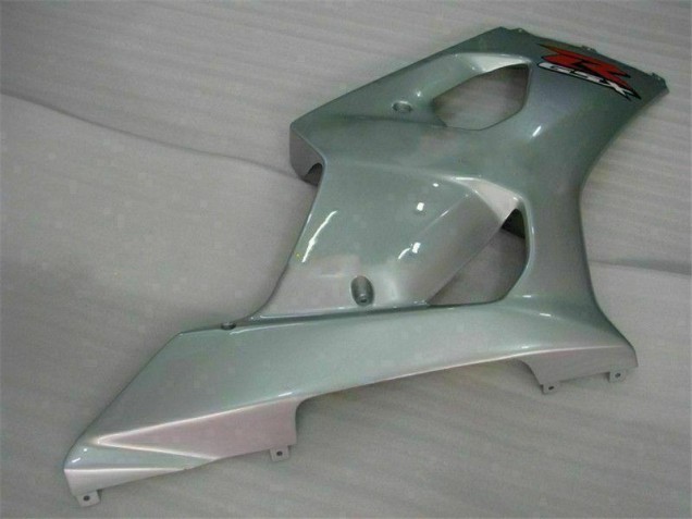 Silver 2003-2004 GSXR 1000 Motorcycle Fairings Silver 2003-2004 GSXR 1000 Motorcycle Fairings