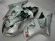 Silver 2003-2004 GSXR 1000 Motorcycle Fairings Silver 2003-2004 GSXR 1000 Motorcycle Fairings