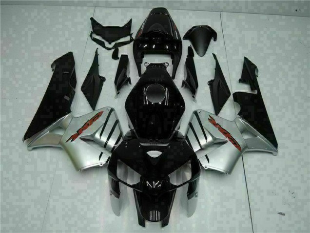 Silver 2005-2006 CBR600RR Motorcycle Fairing Silver 2005-2006 CBR600RR Motorcycle Fairing