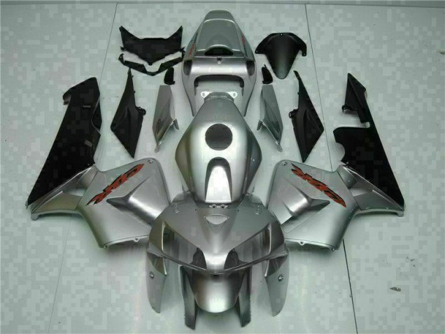 Silver 2005-2006 CBR600RR Motorcycle Fairings Silver 2005-2006 CBR600RR Motorcycle Fairings