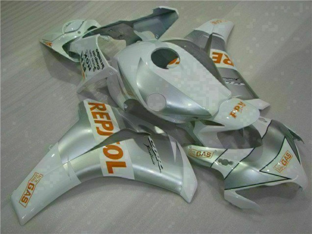 Silver 2008-2011 CBR1000RR Motorcycle Fairings Silver 2008-2011 CBR1000RR Motorcycle Fairings