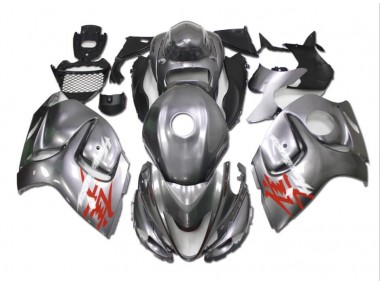 Silver 2008-2019 GSXR 1300 Hayabusa Motorcycle Fairings