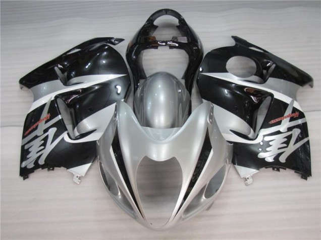 Silver Black 1996-2007 GSXR 1300 Hayabusa Motorcycle Fairings Silver Black 1996-2007 GSXR 1300 Hayabusa Motorcycle Fairings