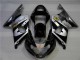 Silver Black 2000-2002 GSXR 1000 Motorcycle Fairings Silver Black 2000-2002 GSXR 1000 Motorcycle Fairings