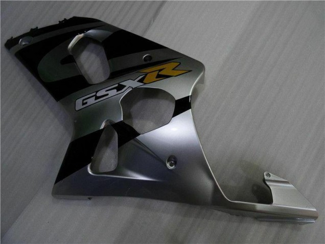 Silver Black 2000-2002 GSXR 1000 Motorcycle Fairings Silver Black 2000-2002 GSXR 1000 Motorcycle Fairings