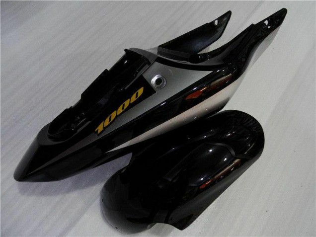 Silver Black 2000-2002 GSXR 1000 Motorcycle Fairings Silver Black 2000-2002 GSXR 1000 Motorcycle Fairings