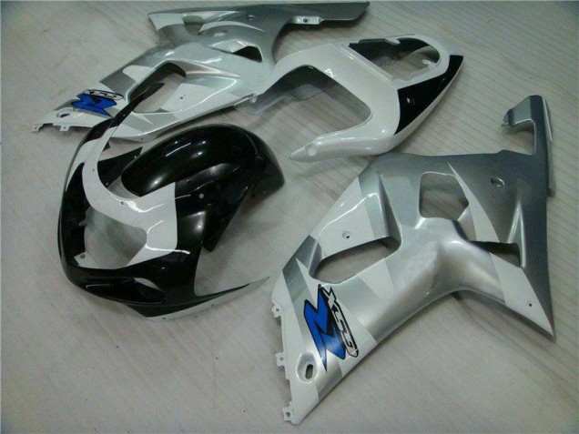 Silver Black 2001-2003 GSXR 600/750 Motorcycle Fairing Silver Black 2001-2003 GSXR 600/750 Motorcycle Fairing