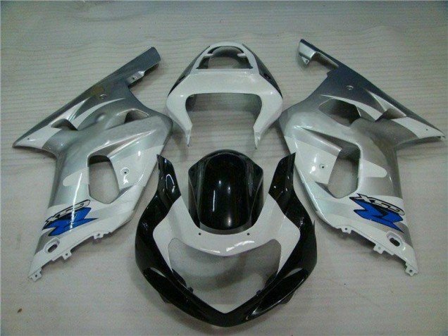 Silver Black 2001-2003 GSXR 600/750 Motorcycle Fairing Silver Black 2001-2003 GSXR 600/750 Motorcycle Fairing