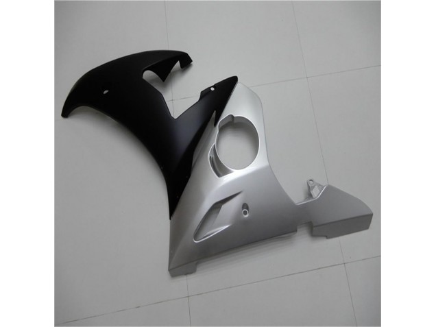 Silver Black 2003-2005 YZF R6 Motorcycle Fairings Silver Black 2003-2005 YZF R6 Motorcycle Fairings