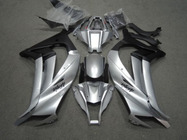 Silver Black Ninja 2011-2015 ZX10R Motorcycle Fairings