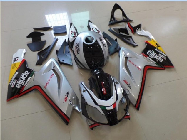Silver Black Red 2006-2011 RS125 Motorcycle Fairings Silver Black Red 2006-2011 RS125 Motorcycle Fairings