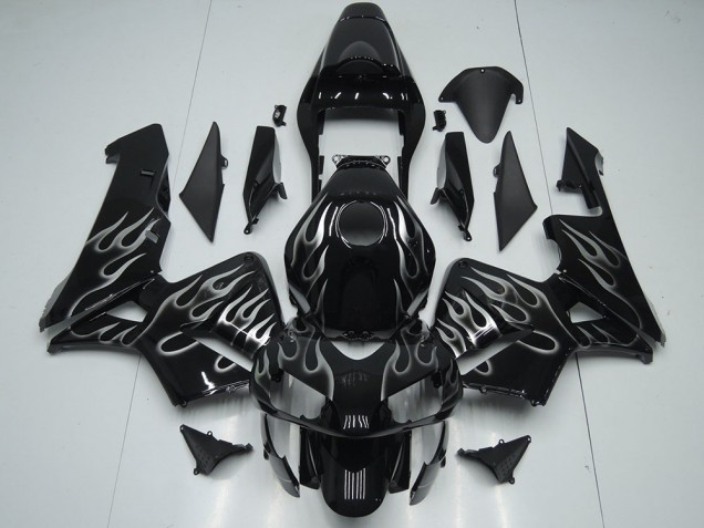 Silver Flame 2005-2006 CBR600RR Motorcycle Fairings Silver Flame 2005-2006 CBR600RR Motorcycle Fairings
