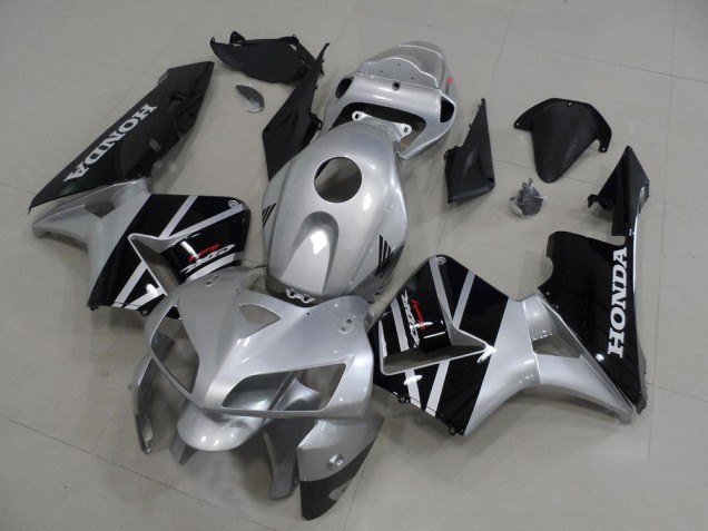 Silver Grey 2005-2006 CBR600RR Motorcycle Fairings Silver Grey 2005-2006 CBR600RR Motorcycle Fairings