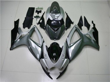 Silver Grey 2006-2007 GSXR 600/750 Motorcycle Fairing