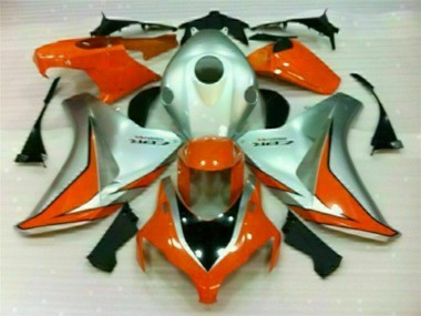 Silver Orange 2008-2011 CBR1000RR Motorcycle Fairings
