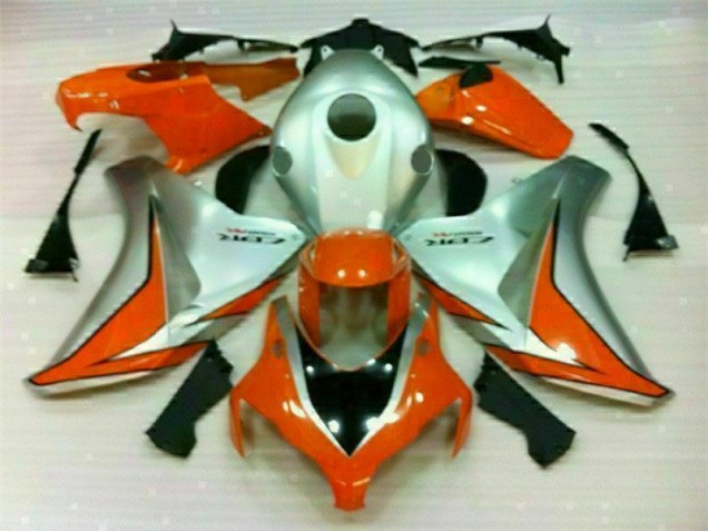 Silver Orange 2008-2011 CBR1000RR Motorcycle Fairings Silver Orange 2008-2011 CBR1000RR Motorcycle Fairings