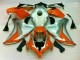 Silver Orange 2008-2011 CBR1000RR Motorcycle Fairings Silver Orange 2008-2011 CBR1000RR Motorcycle Fairings