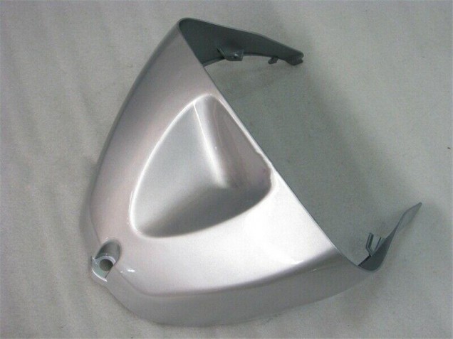 Silver Red Flames 2005-2006 ZX6R Motorcycle Fairings Silver Red Flames 2005-2006 ZX6R Motorcycle Fairings