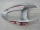 Silver Red Flames 2005-2006 ZX6R Motorcycle Fairings Silver Red Flames 2005-2006 ZX6R Motorcycle Fairings