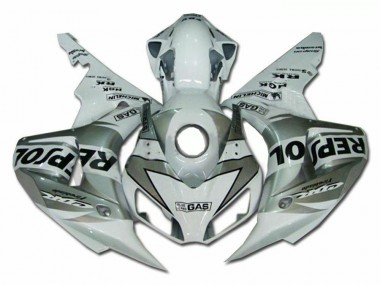 Silver Repsol 2004-2005 CBR1000RR Motorcycle Fairing