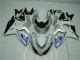 Silver White 2009-2016 GSXR 1000 Motorcycle Fairings Silver White 2009-2016 GSXR 1000 Motorcycle Fairings