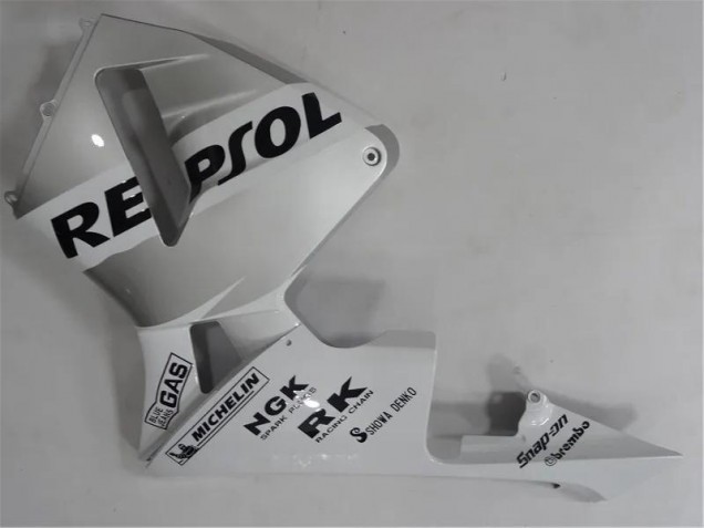 Silver White Black Repsol 2003-2004 CBR600RR Motorcycle Fairings Silver White Black Repsol 2003-2004 CBR600RR Motorcycle Fairings