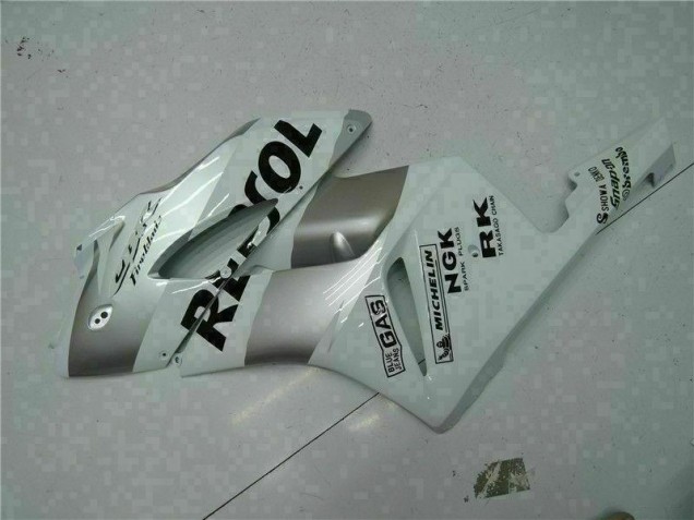Silver White Repsol 2004-2005 CBR1000RR Motorcycle Fairing Silver White Repsol 2004-2005 CBR1000RR Motorcycle Fairing
