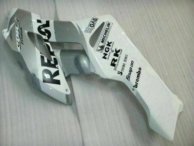 Silver White Repsol 2004-2005 CBR1000RR Motorcycle Fairings Silver White Repsol 2004-2005 CBR1000RR Motorcycle Fairings