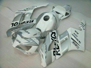 Silver White Repsol 2004-2005 CBR1000RR Motorcycle Fairings