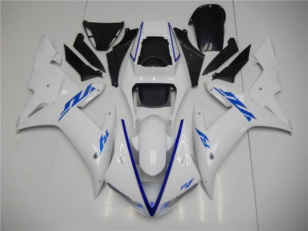 White 2002-2003 YZF R1 Motorcycle Fairing Kits White 2002-2003 YZF R1 Motorcycle Fairing Kits