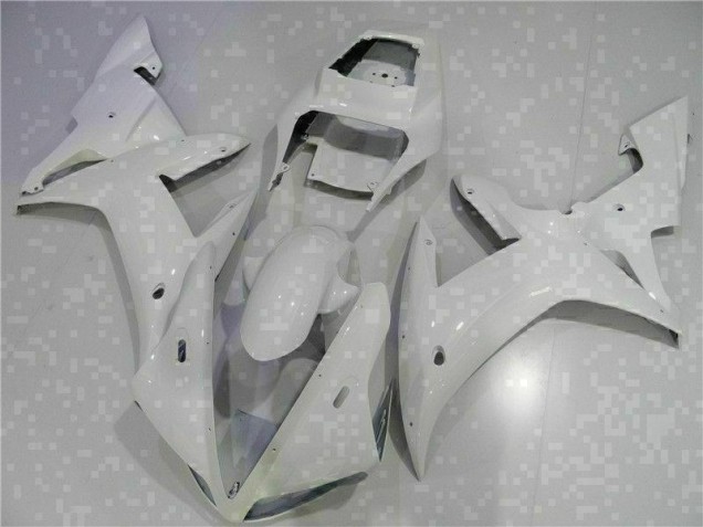 White 2002-2003 YZF R1 Motorcycle Fairing White 2002-2003 YZF R1 Motorcycle Fairing