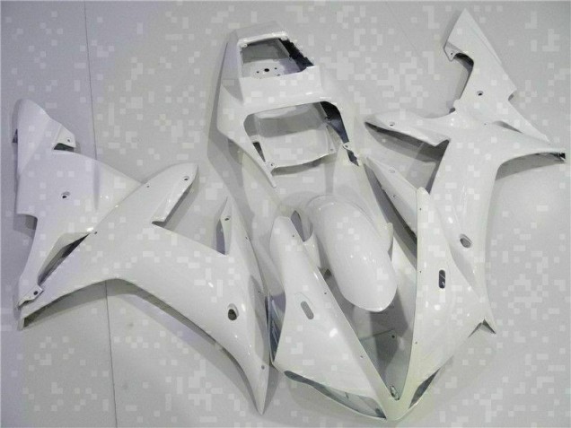 White 2002-2003 YZF R1 Motorcycle Fairing White 2002-2003 YZF R1 Motorcycle Fairing