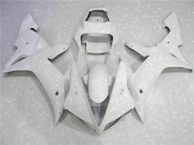 White 2002-2003 YZF R1 Motorcycle Fairing White 2002-2003 YZF R1 Motorcycle Fairing