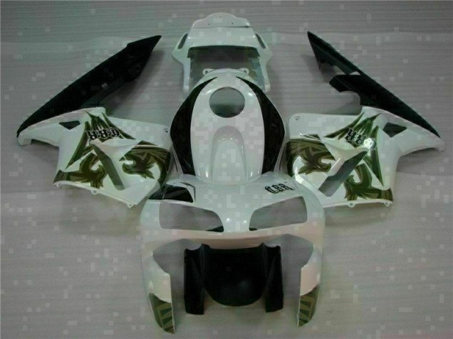 White 2003-2004 CBR600RR Full ABS Motorcycle Fairing White 2003-2004 CBR600RR Full ABS Motorcycle Fairing