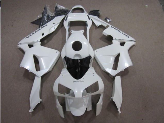 White 2003-2004 CBR600RR Full Motorcycle Fairing Kits White 2003-2004 CBR600RR Full Motorcycle Fairing Kits