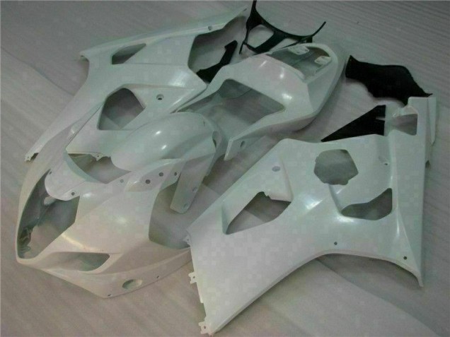 White 2003-2004 GSXR 1000 Full Motorcycle Fairing Kits White 2003-2004 GSXR 1000 Full Motorcycle Fairing Kits