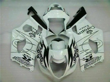 White 2003-2004 GSXR 1000 Motorcycle Bodywork