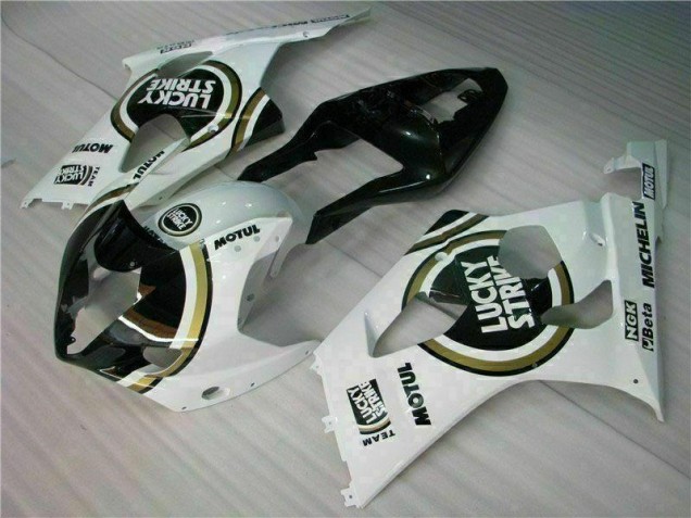 White 2003-2004 GSXR 1000 Motorcycle Fairing White 2003-2004 GSXR 1000 Motorcycle Fairing
