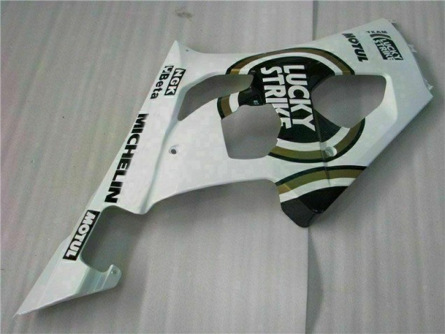 White 2003-2004 GSXR 1000 Motorcycle Fairing White 2003-2004 GSXR 1000 Motorcycle Fairing