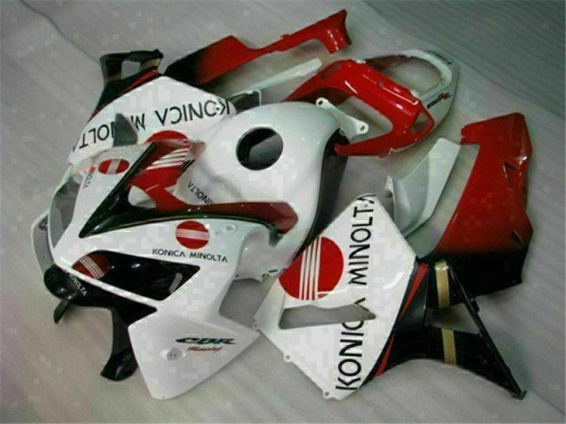 White 2005-2006 CBR600RR ABS Motorcycle Fairings White 2005-2006 CBR600RR ABS Motorcycle Fairings