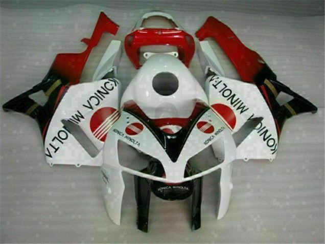 White 2005-2006 CBR600RR ABS Motorcycle Fairings White 2005-2006 CBR600RR ABS Motorcycle Fairings