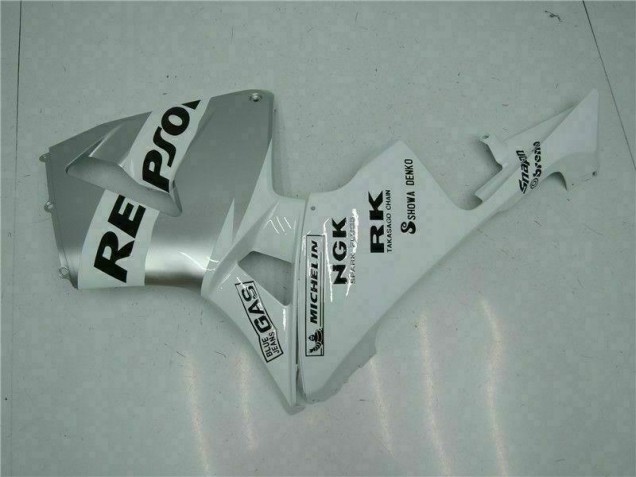 White 2005-2006 CBR600RR Aftermarket Motorcycle Fairing