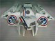 White 2005-2006 CBR600RR Motorcycle Fairing Kits & Plastic White 2005-2006 CBR600RR Motorcycle Fairing Kits & Plastic