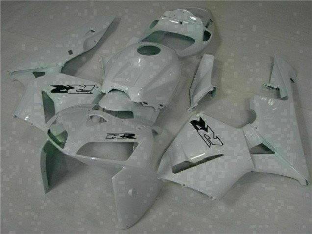 White 2005-2006 CBR600RR Motorcycle Fairing White 2005-2006 CBR600RR Motorcycle Fairing