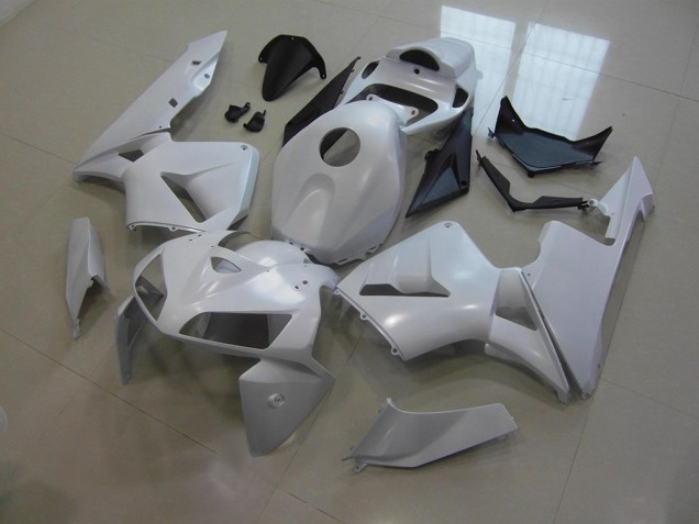White 2005-2006 CBR600RR Motorcycle Fairings White 2005-2006 CBR600RR Motorcycle Fairings