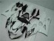 White 2005-2006 GSXR 1000 Motorcycle Fairing White 2005-2006 GSXR 1000 Motorcycle Fairing