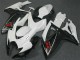 White 2006-2007 GSXR 600/750 Motorcycle Fairings White 2006-2007 GSXR 600/750 Motorcycle Fairings