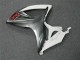 White 2006-2007 GSXR 600/750 Motorcycle Fairings White 2006-2007 GSXR 600/750 Motorcycle Fairings