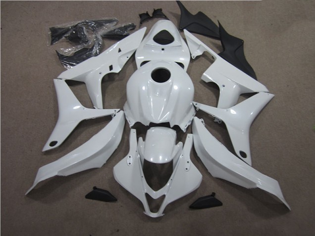 White 2007-2008 CBR600RR Motorcycle Fairings White 2007-2008 CBR600RR Motorcycle Fairings